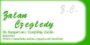 zalan czegledy business card